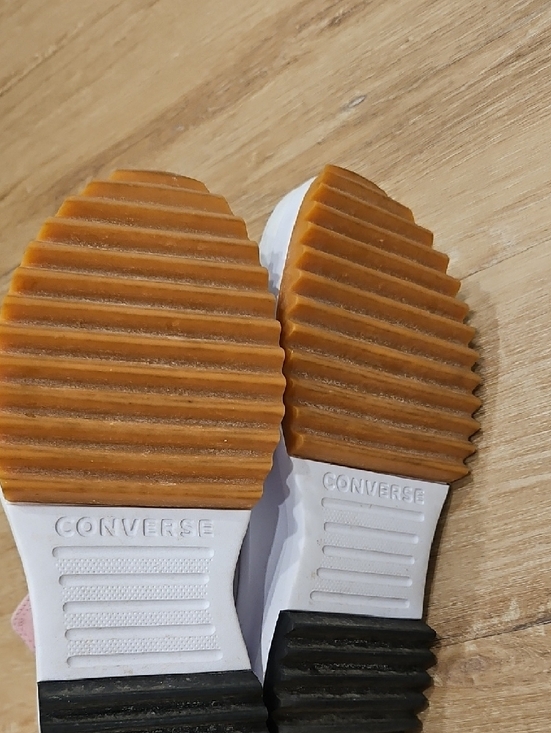 Converse Pink High Top Canvas Sneakers - Picture 11 of 11